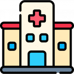 icon of hospital