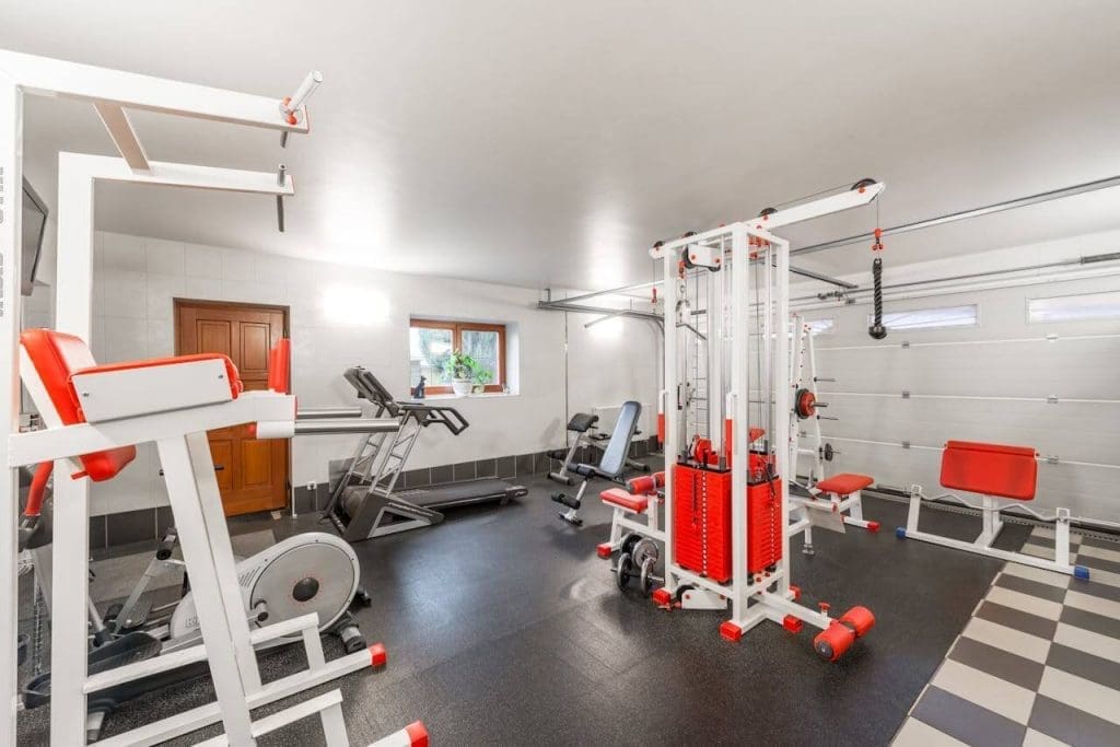 clean gym facility
