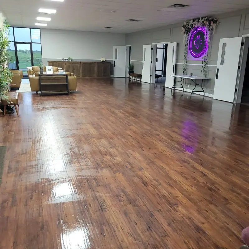 Floor cleaning in school hallway in Fort Worth texas Floor cleaning in school hallway in Fort Worth texas
