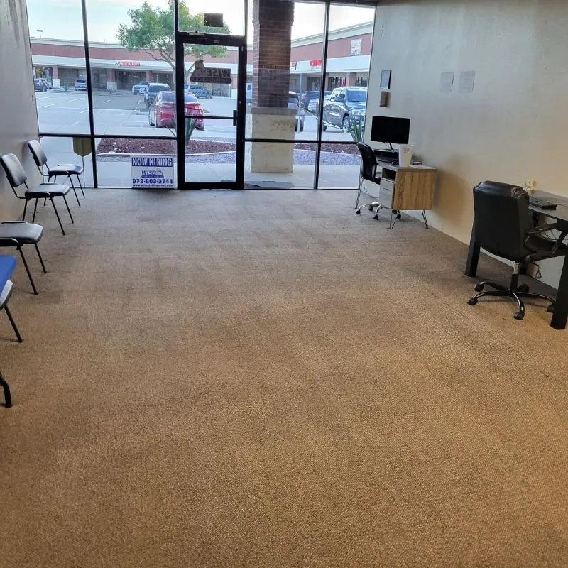 Carpet vacuuming and cleaning in office space Carpet vacuuming and cleaning in office space