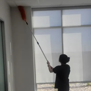 High-dusting in office building in Dallas Forth Worth
