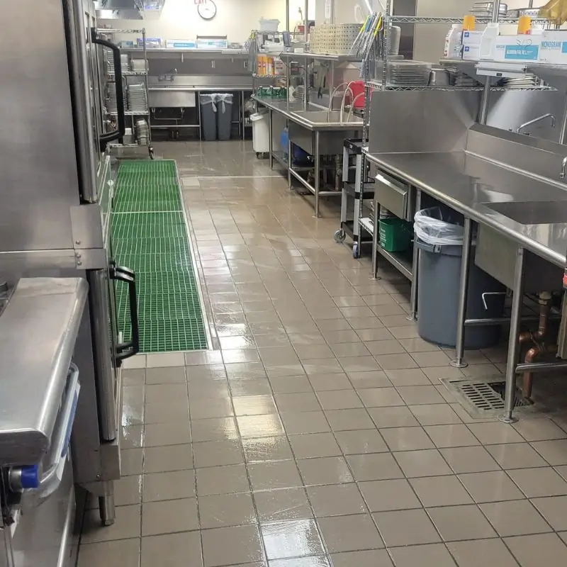 High-quality kitchen floor cleaning in Arlington TX