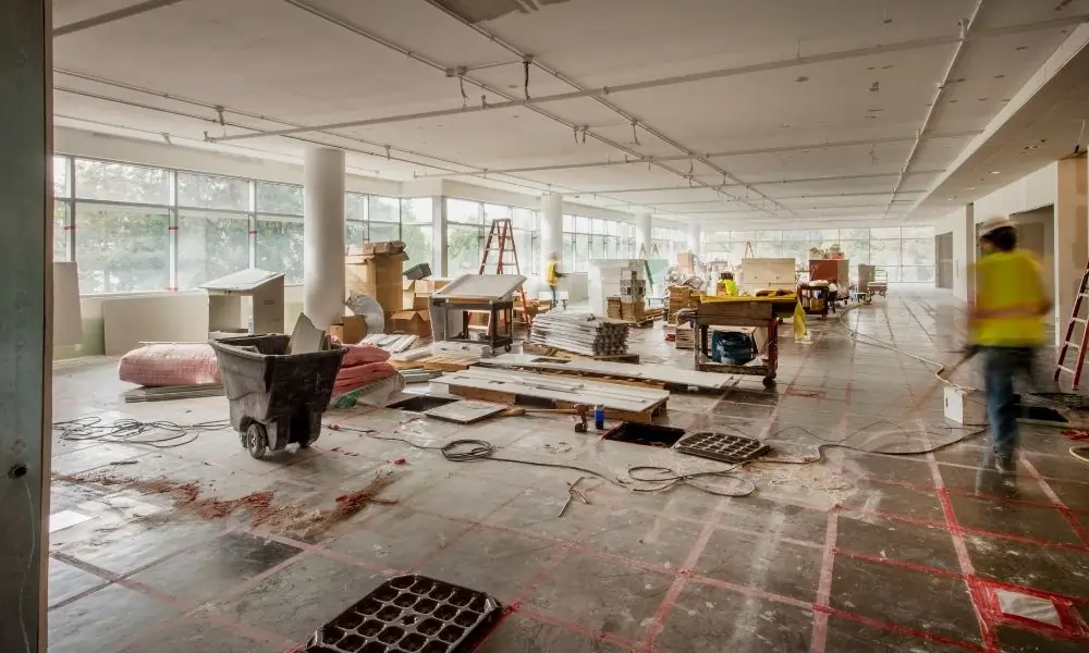 Post construction cleaning