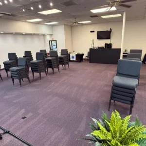 Carpet floor cleaning and maintenance in Lancaster church