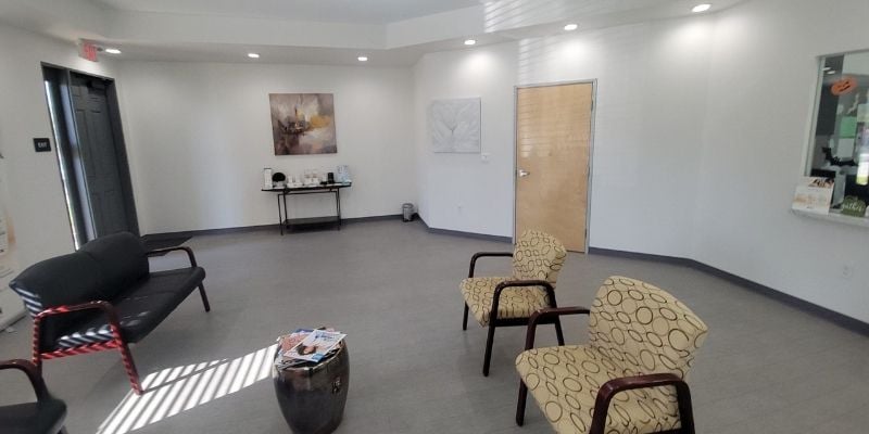 Deep cleaning in Dallas medical facility