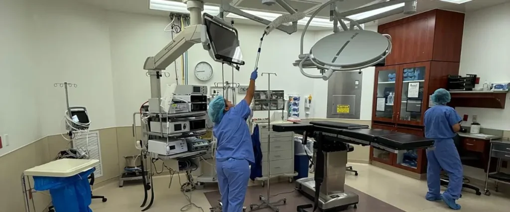 Hospital cleaning guide