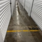 Floor cleaning after - storage room iles storage facility - Craddocks Cleaning