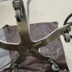 Medical equipment - before cleaning and restoring IV Poles