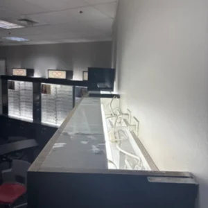 Before - Post-renovation cleaning of optometrist store VisionWorks in Mesquite TX_compressed