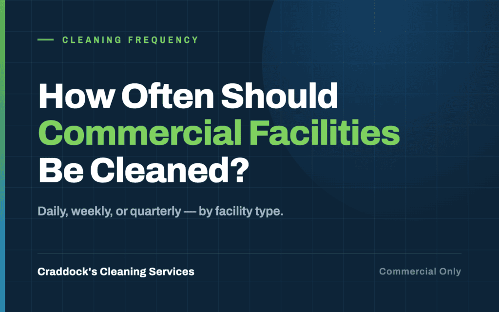 How Often Should Commercial Facilities Be Cleaned